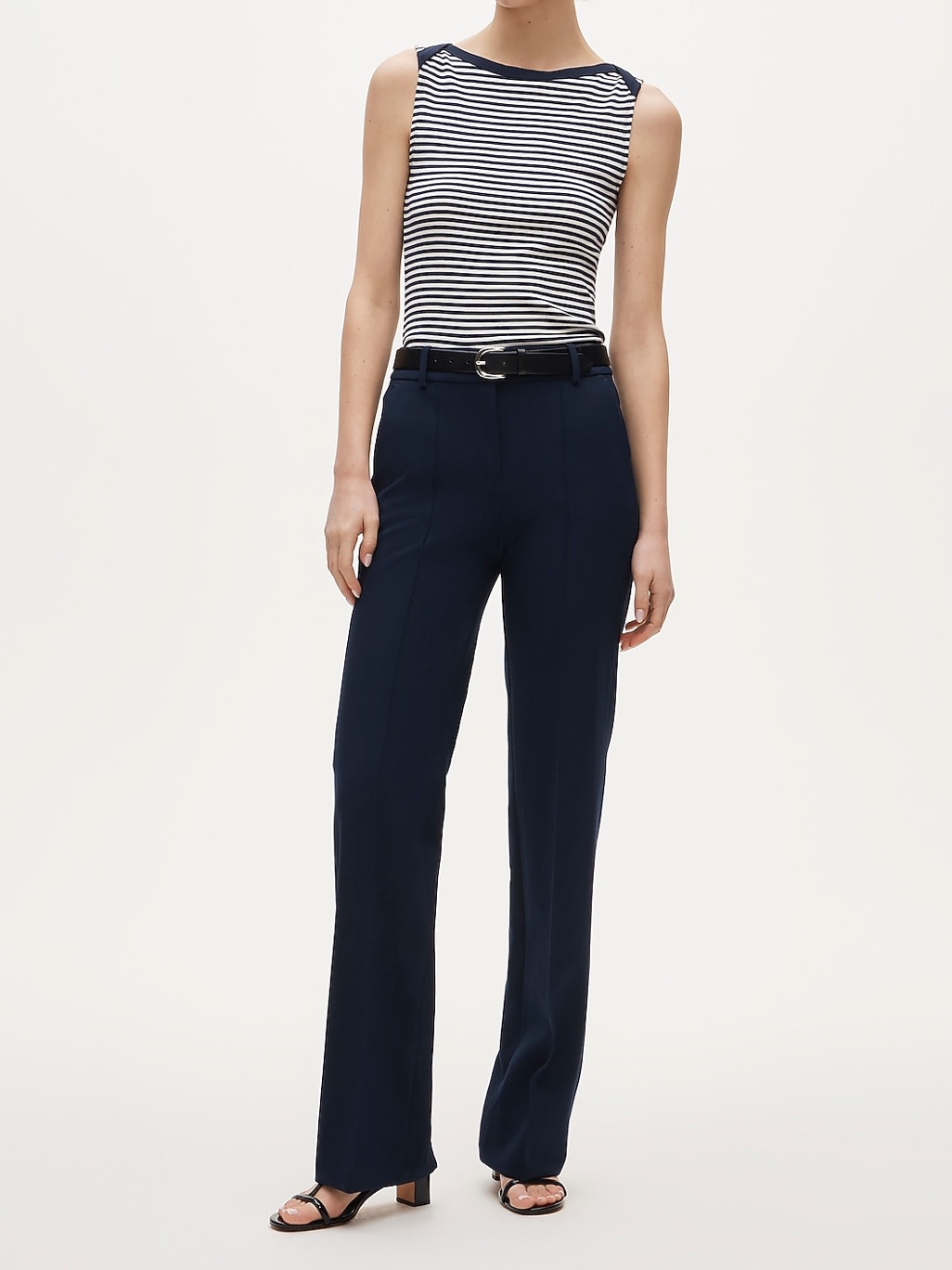 J. Crew Women's Natalia Pant Petite In Four-Season Stretch Navy Blue Nwt